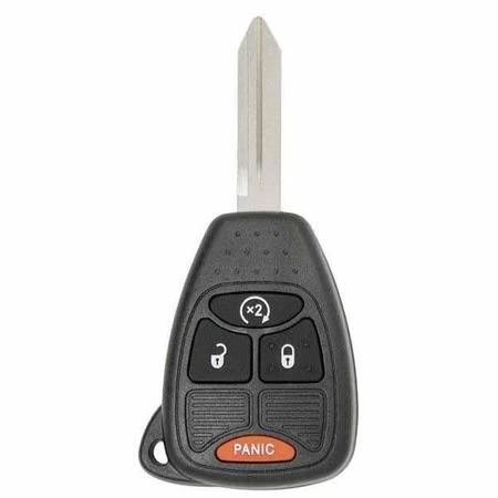 KEYLESS FACTORY KeylessFactory:Chrysler 4 Button Remote Head Key RK-CHY-OHT-2